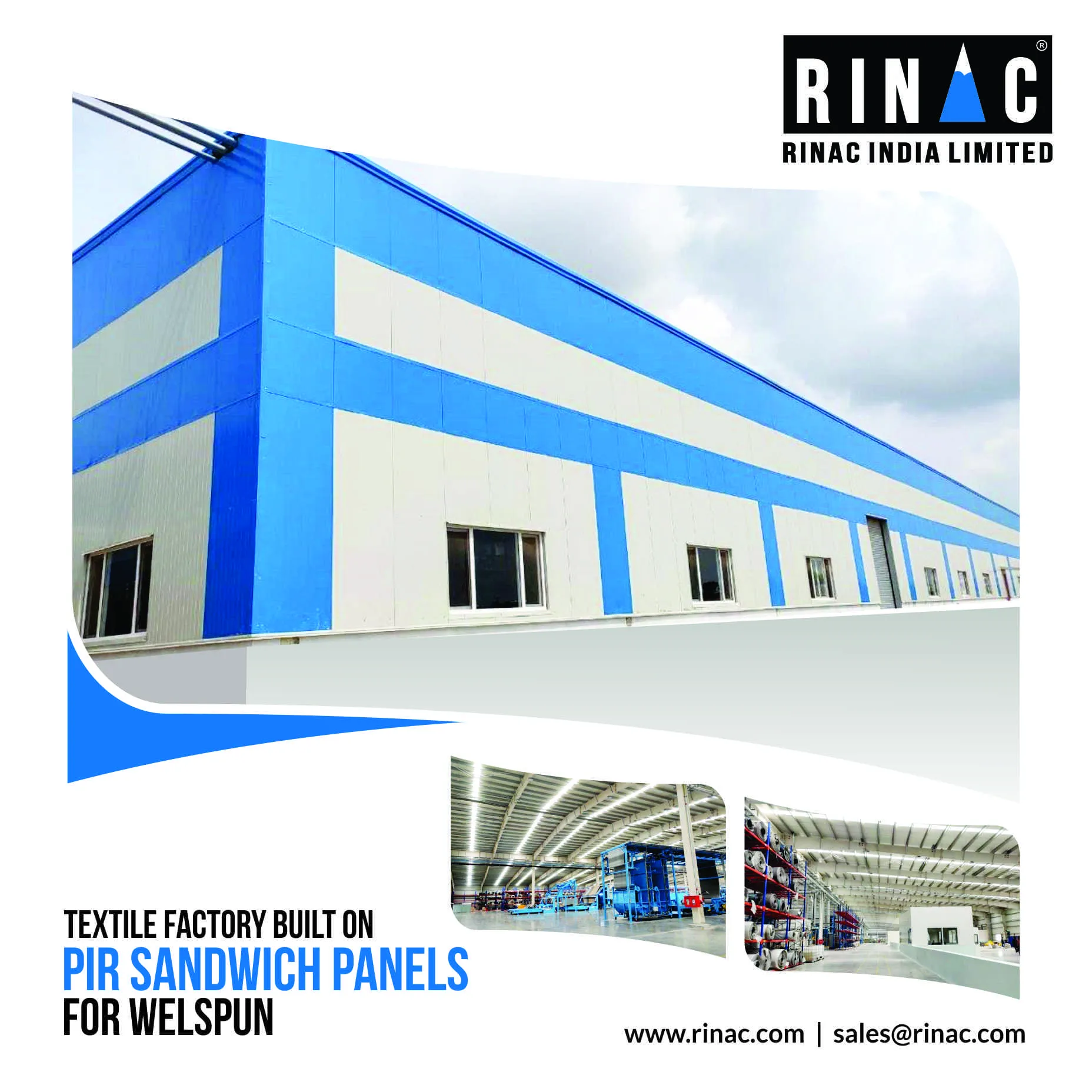 Welspun’s state-of-the-art manufacturing facility